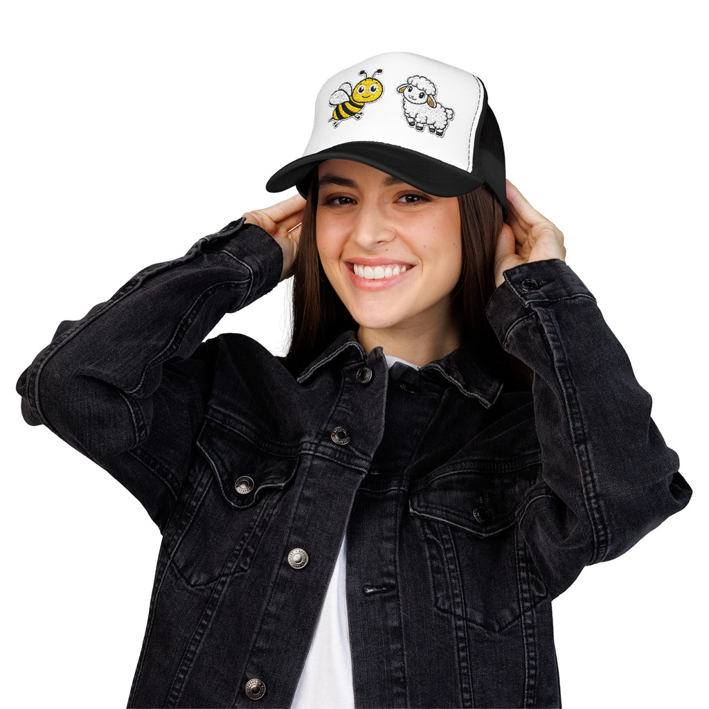 "Bee Ewe" Trucker Hat