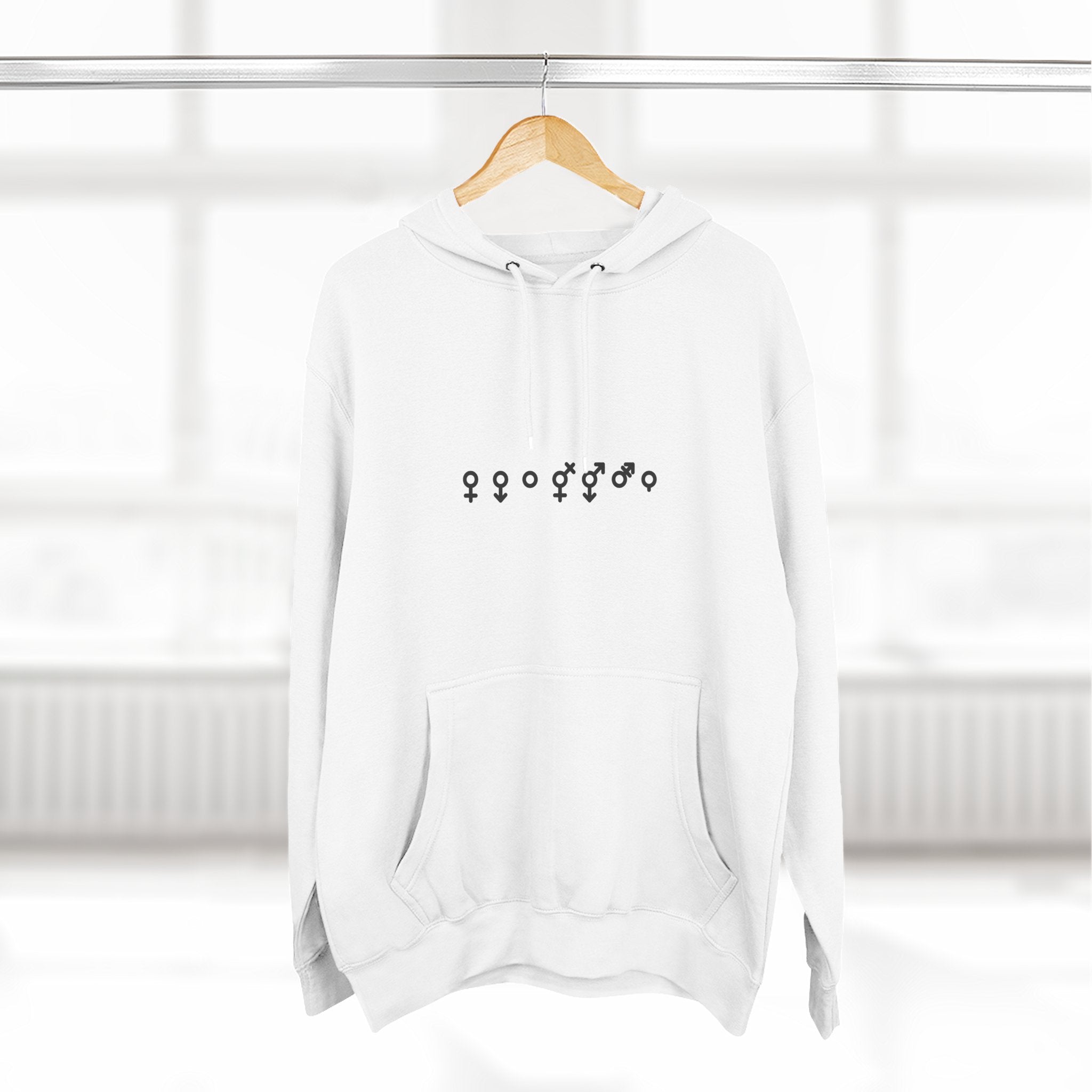 "All Genders" Unisex Hoodie