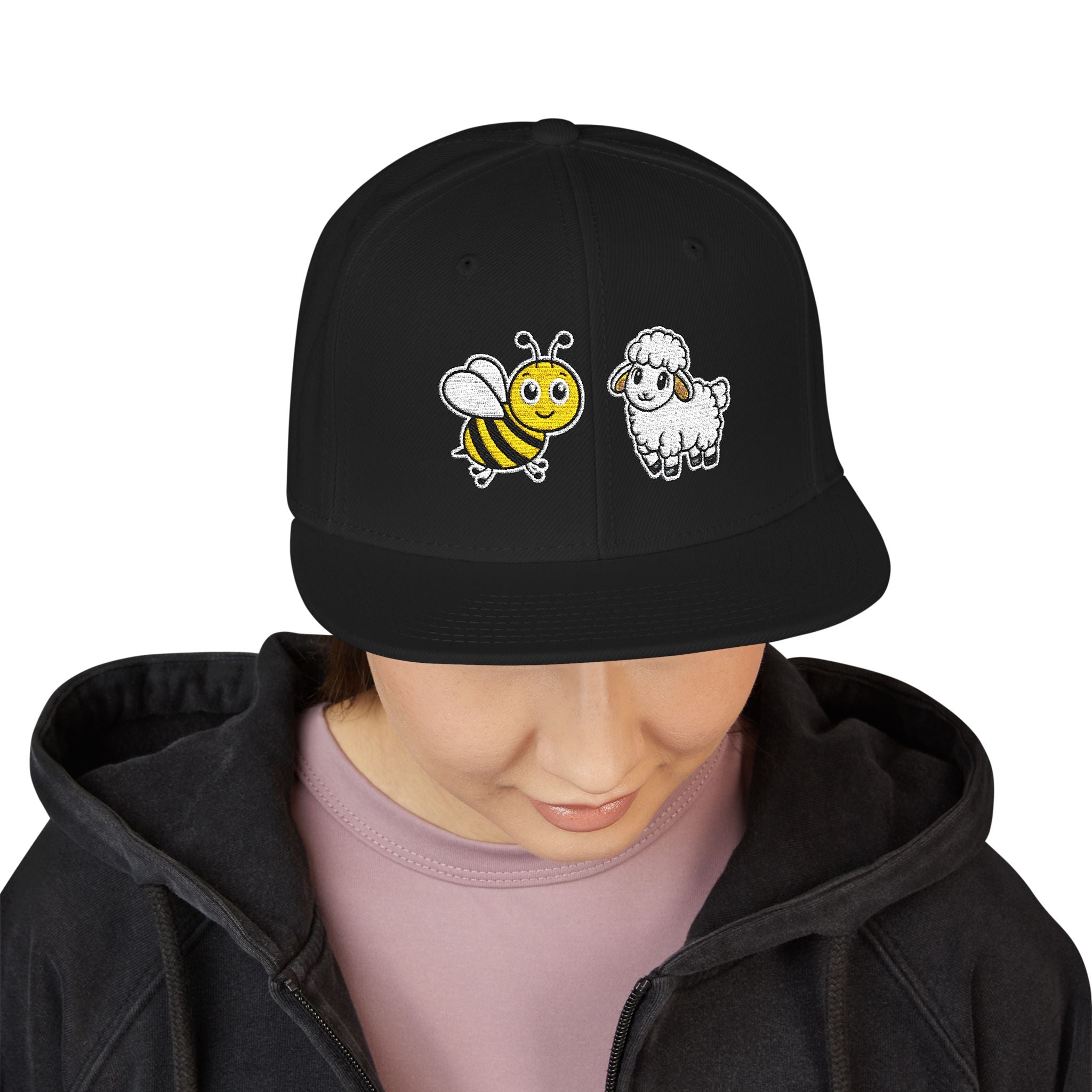 "Bee Ewe" Snapback Hat