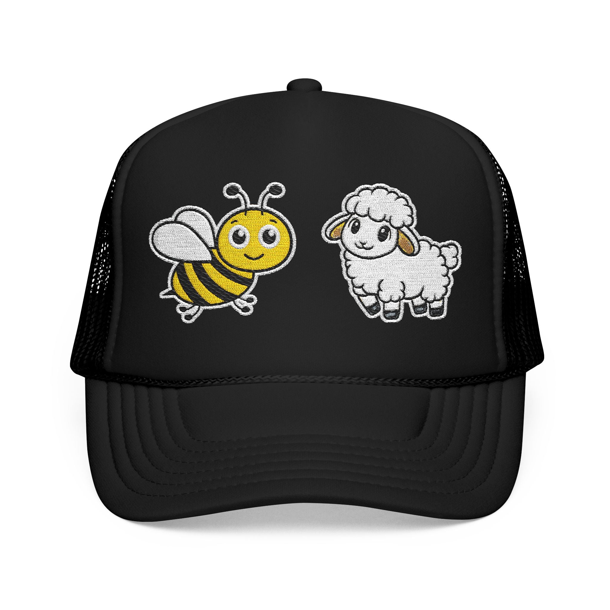 "Bee Ewe" Trucker Hat